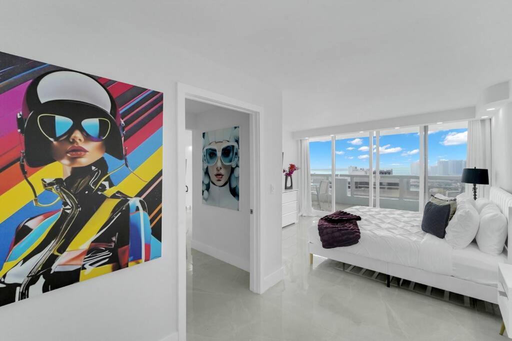 Shades Of Miami Sky Penthouse! Newly Renovated Leilighet Eksteriør bilde